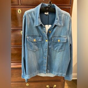 cabi jean jacket lightweight “Keep Jacket”
